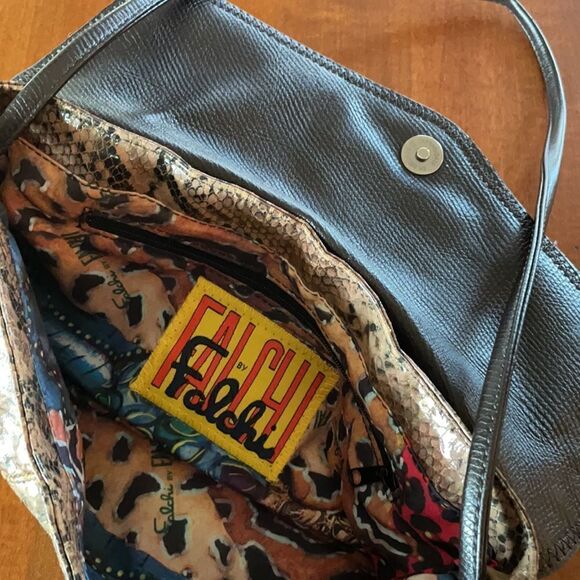 Falchi by Falchi Faux Snakeskin Purse - Picture 2 of 8